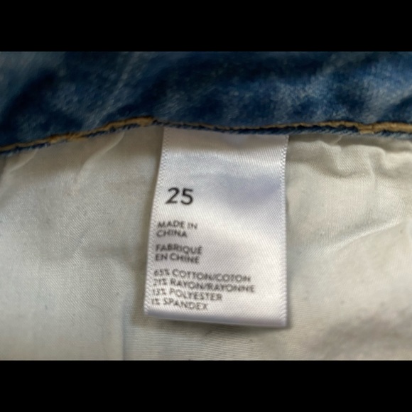 BP light denim crop jeans size 25 - Picture 5 of 5